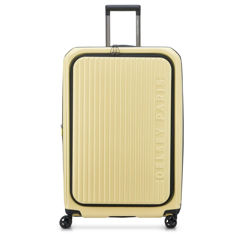 Delsey Paris Securitime - 4-Rollen-Trolley L 77 cm erw. (blassgelb)