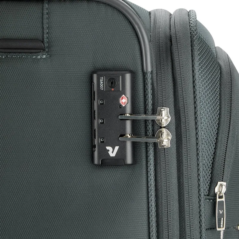 Roncato Joy - 4-Rollen-Trolley M 63 cm erw. (anthracite)