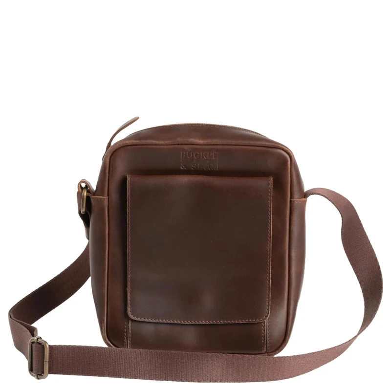 Buckle & Seam Collector - Umhängetasche 23 cm (brown)