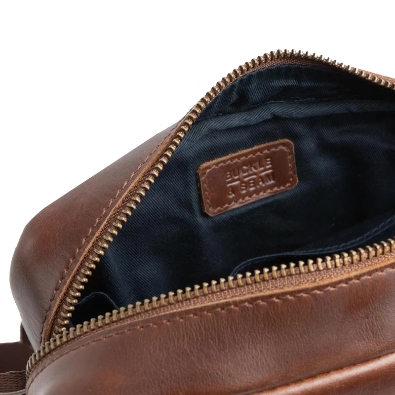Buckle & Seam Collector - Umhängetasche 23 cm (brown)