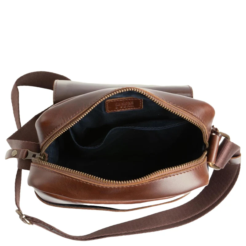 Buckle & Seam Collector - Umhängetasche 23 cm (brown)