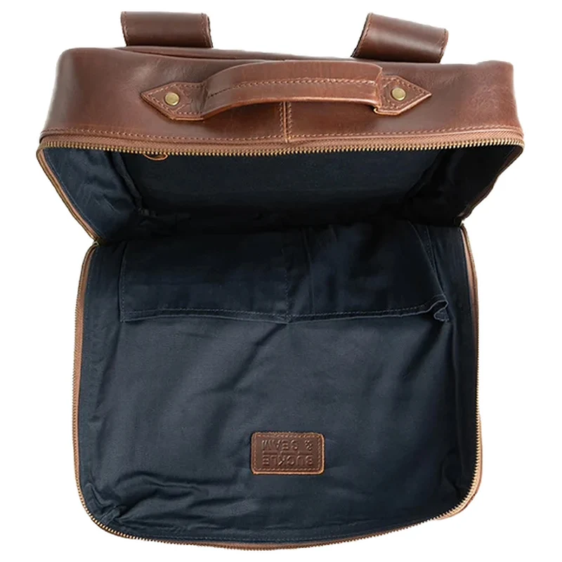 Buckle & Seam Mik - Rucksack 16" 40 cm (braun)