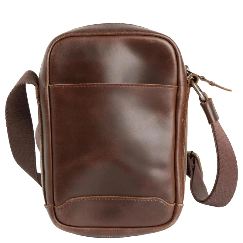 Buckle & Seam Runner - Umhängetasche 15 cm (brown-dots)