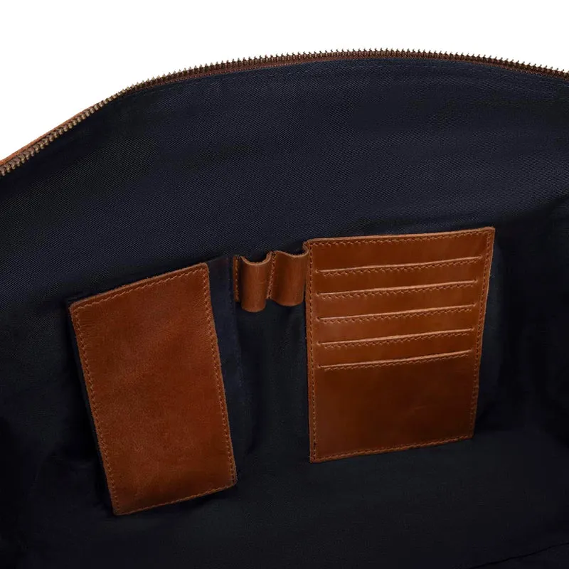Buckle & Seam Willow Weekender - Reisetasche 50 cm (cognac)