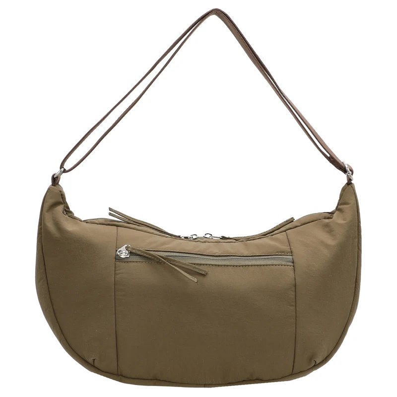 Doughnut Croissant Softies - Umhängetasche 44 cm (olive)