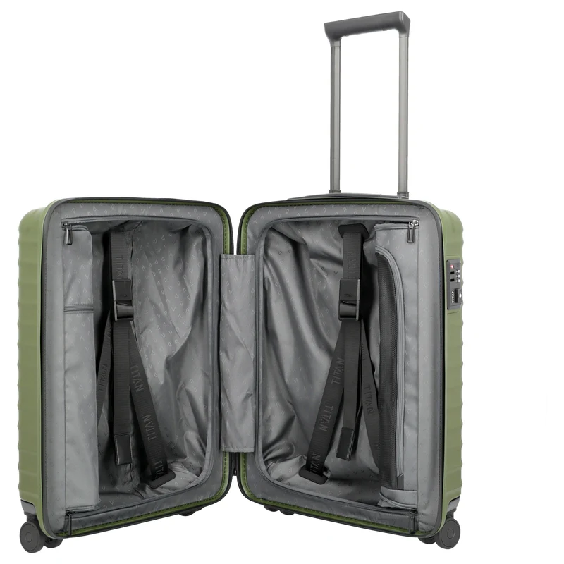 TITAN UPGRADE - 4-Rollen-Kabinentrolley S 55/20 cm (forest green)