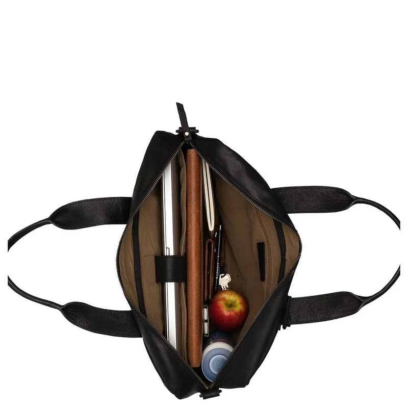 Burkely Vintage River Workbag - Laptoptasche 15.6'' 41 cm (black)