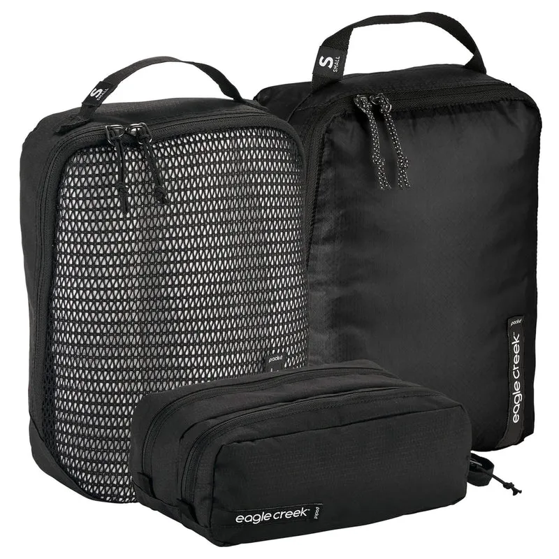 Eagle Creek selection Pack-It Overnight Set - Packsack Set 3tlg. (black)