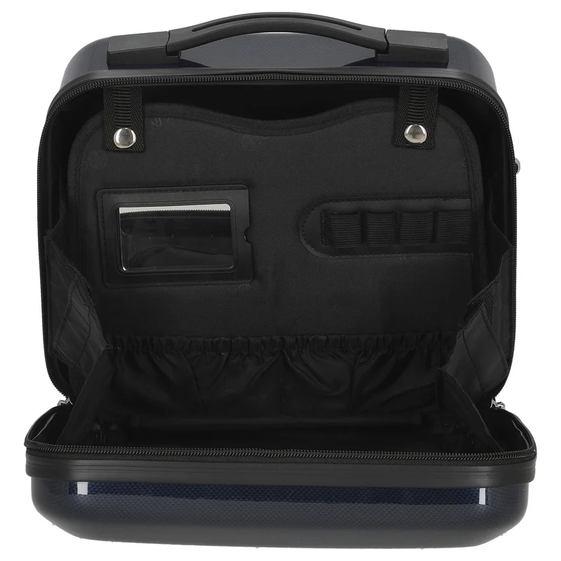 CHECK.IN London 2.0 - Beautycase 33 cm (carbon blau)