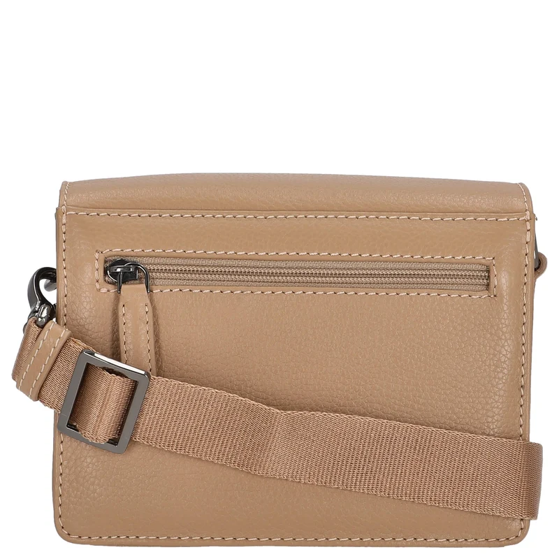 bugatti Elsa - Umhängetasche Leder S 18.5 cm (sand)