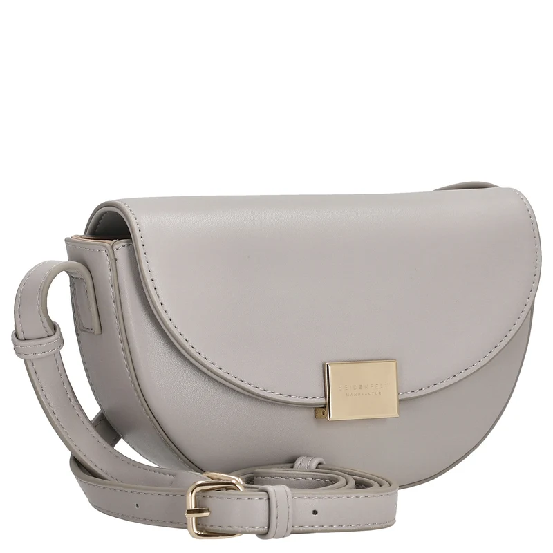 Seidenfelt Ellanda Sadle - Umhängetasche 21 cm (light grey)