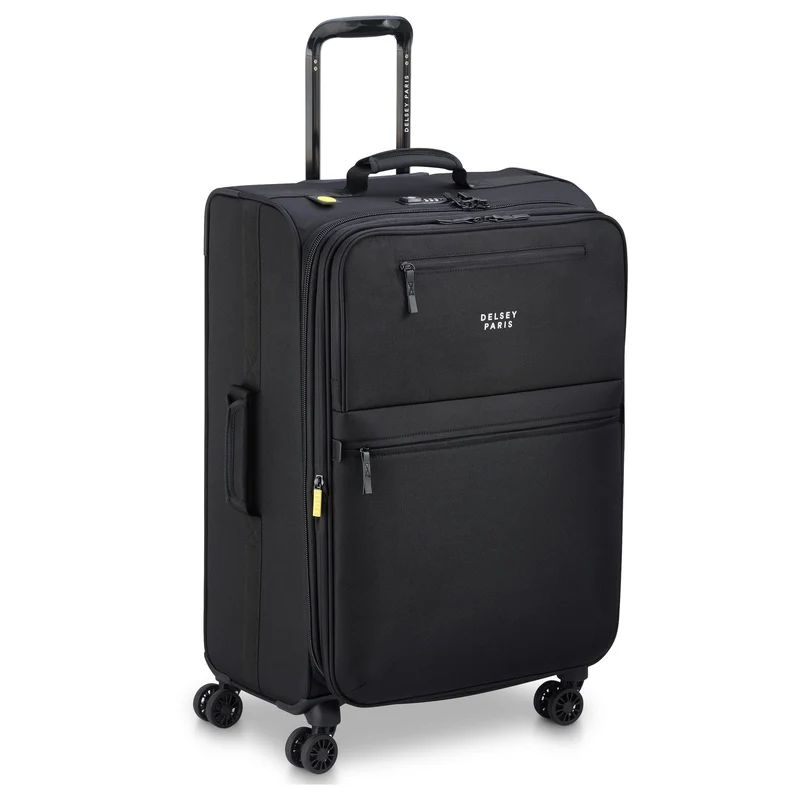Delsey Paris Maubert 2.0 - 4-Rollen-Trolley 69 cm erw. (schwarz)