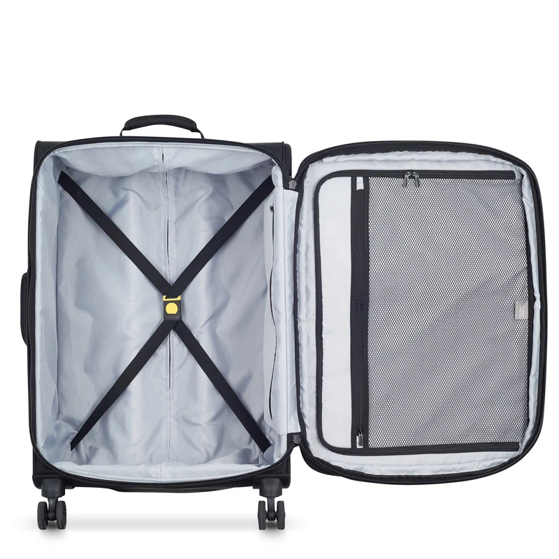 Delsey Paris Maubert 2.0 - 4-Rollen-Trolley 69 cm erw. (schwarz)
