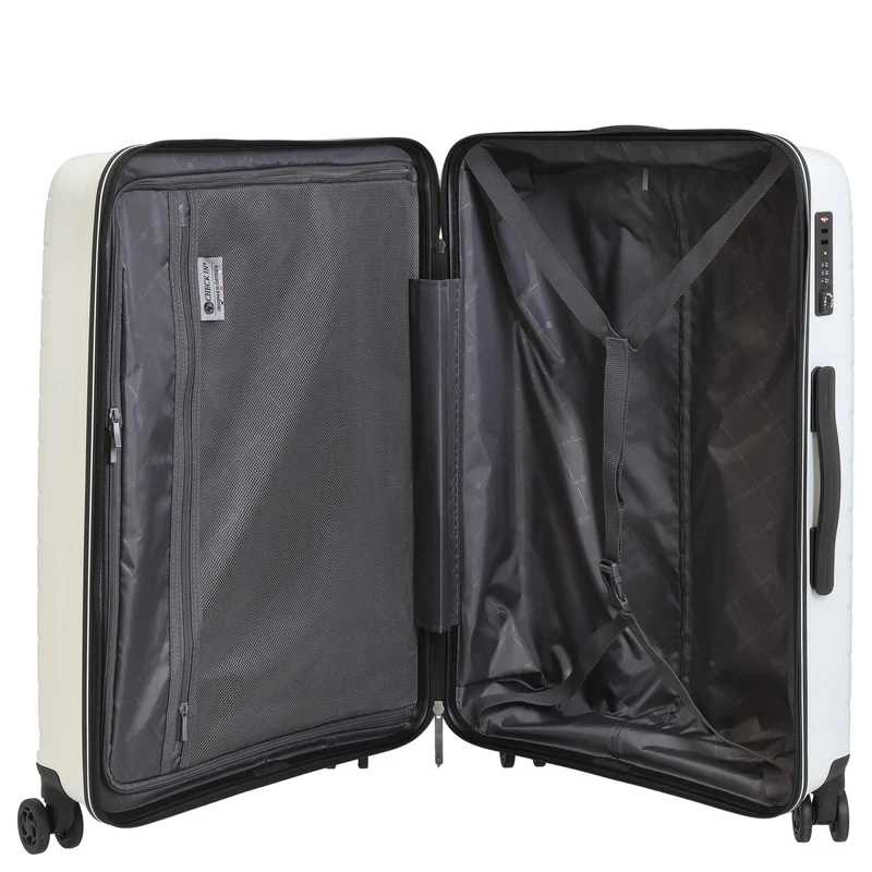 CHECK.IN Orlando - 4-Rollen-Trolley 67 cm (weiß)