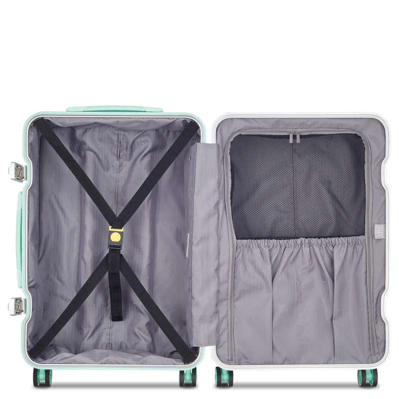 Delsey Paris Bastille 2.0 - 4-Rollen-Trolley M 65 cm (minze)