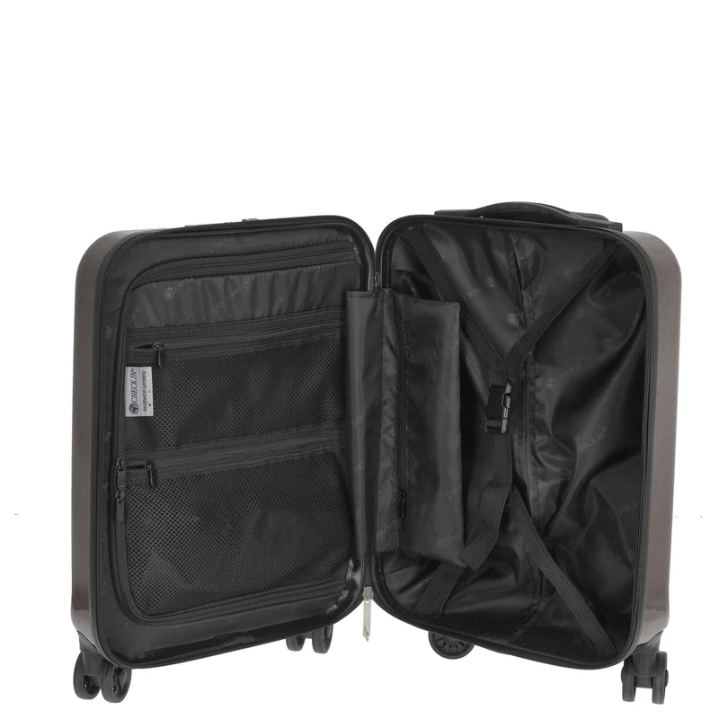 CHECK.IN London 2.0 - 4-Rollen-Trolley 50 cm (carbon champagner)