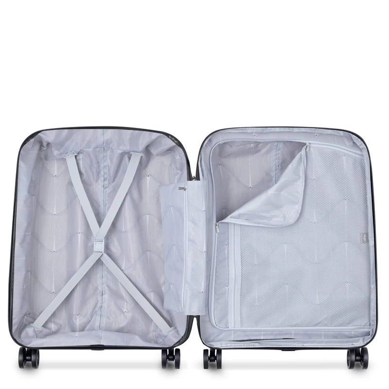 Delsey Paris Belmont Plus Slim Line - 4-Rollen-Kabinentrolley recycelt 55 cm (orange)