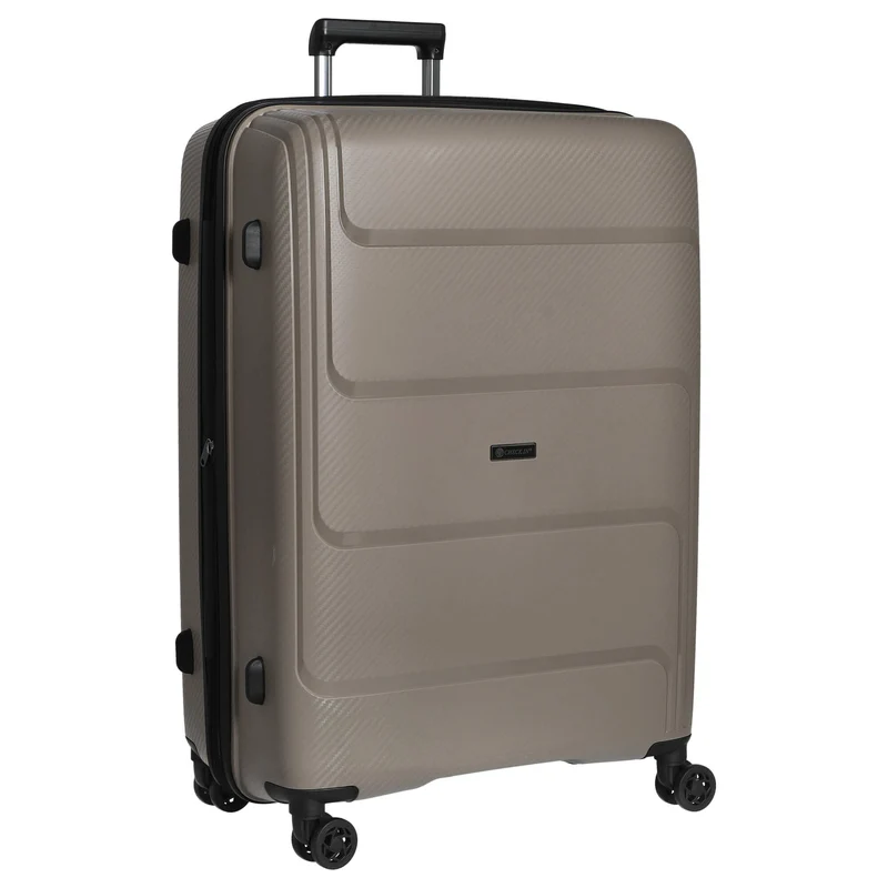 CHECK.IN St. Louis - 4-Rollen-Trolley 77 cm erw. (taupe)