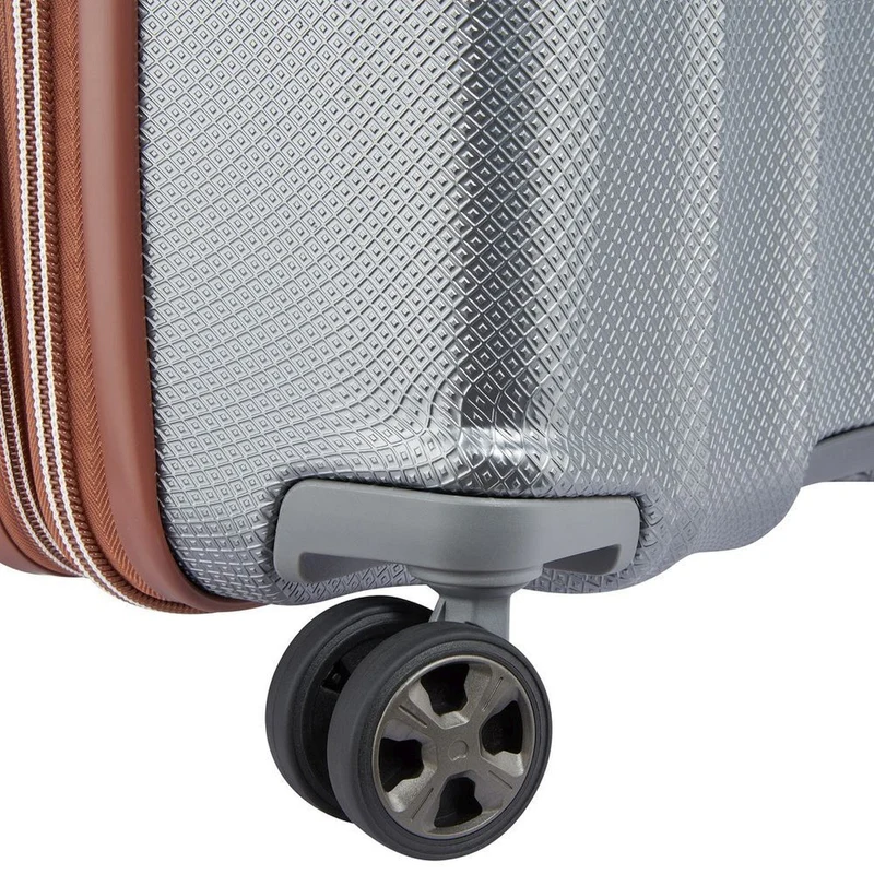 Delsey Paris Carrousel - 4-Rollen-Kabinentrolley Slim line 55 cm (Platin)