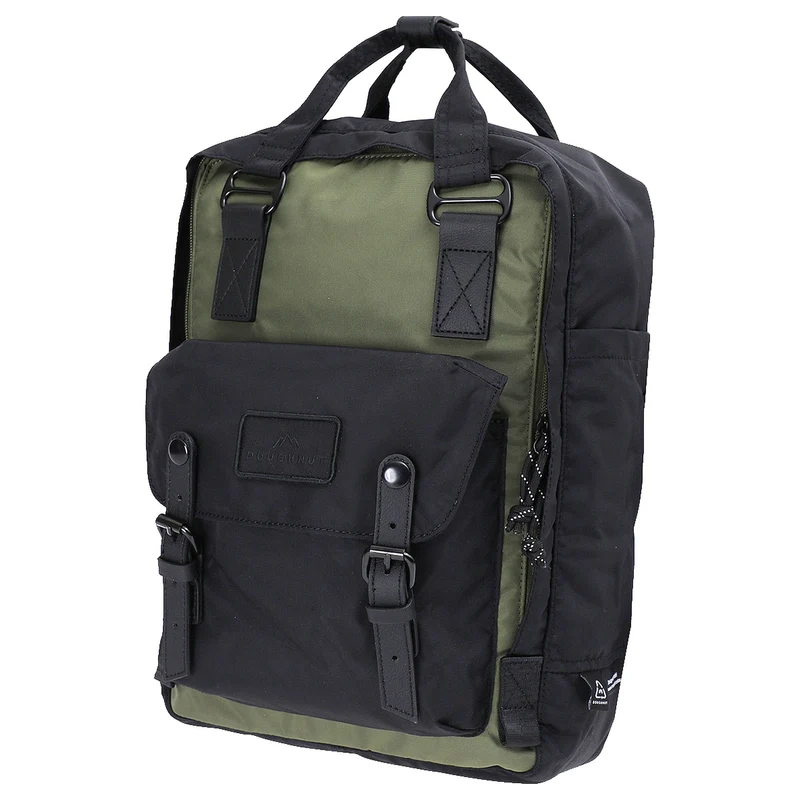 Doughnut Macaroon Go Wild 16 - Rucksack 38 cm (black x army)