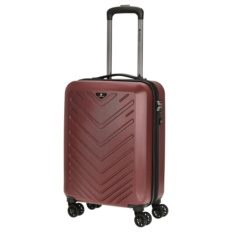 CHECK.IN Mailand - 4-Rollen-Kabinentrolley 55 cm (rot)