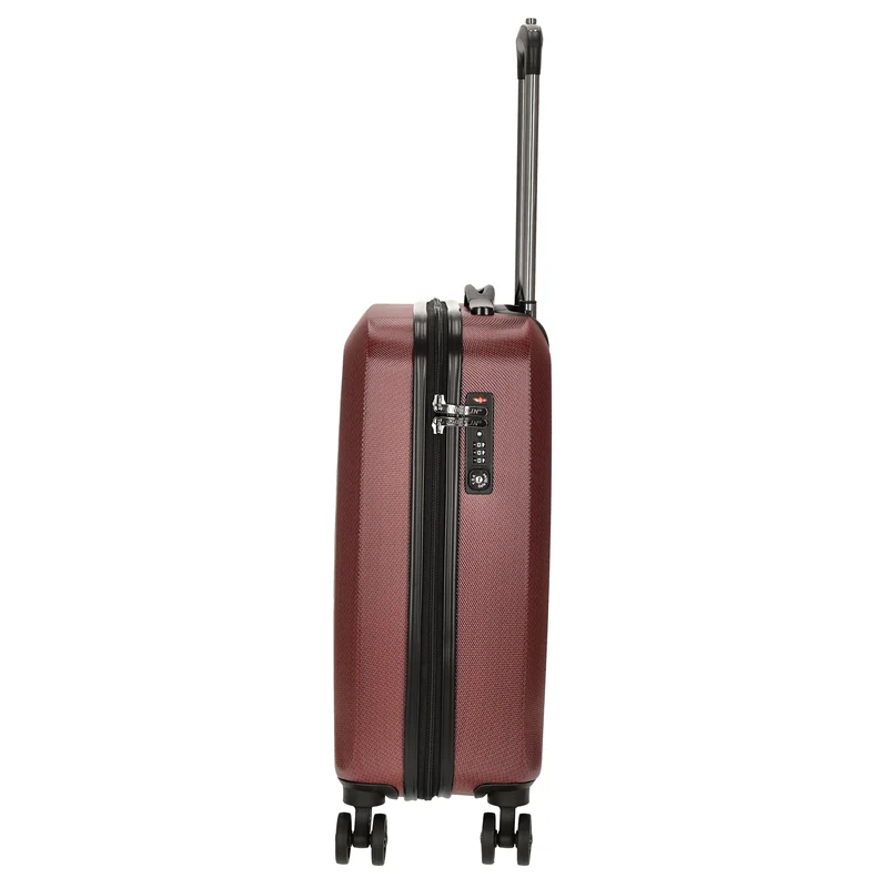 CHECK.IN Mailand - 4-Rollen-Kabinentrolley 55 cm (rot)