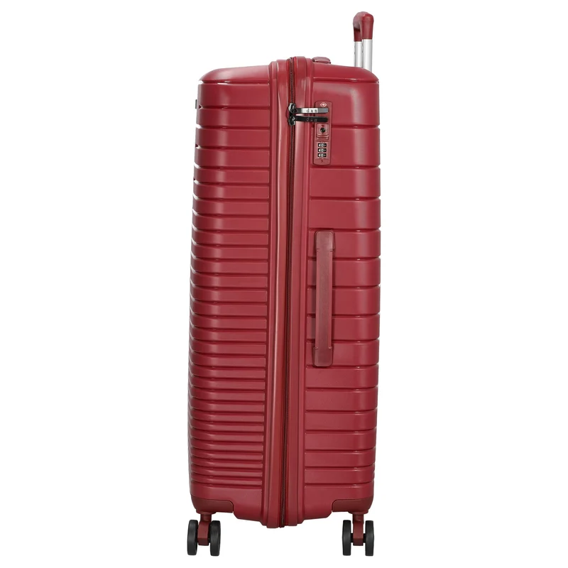 D&N Travel Line 4600 - Trolley-Set, 3tlg. (wine red)