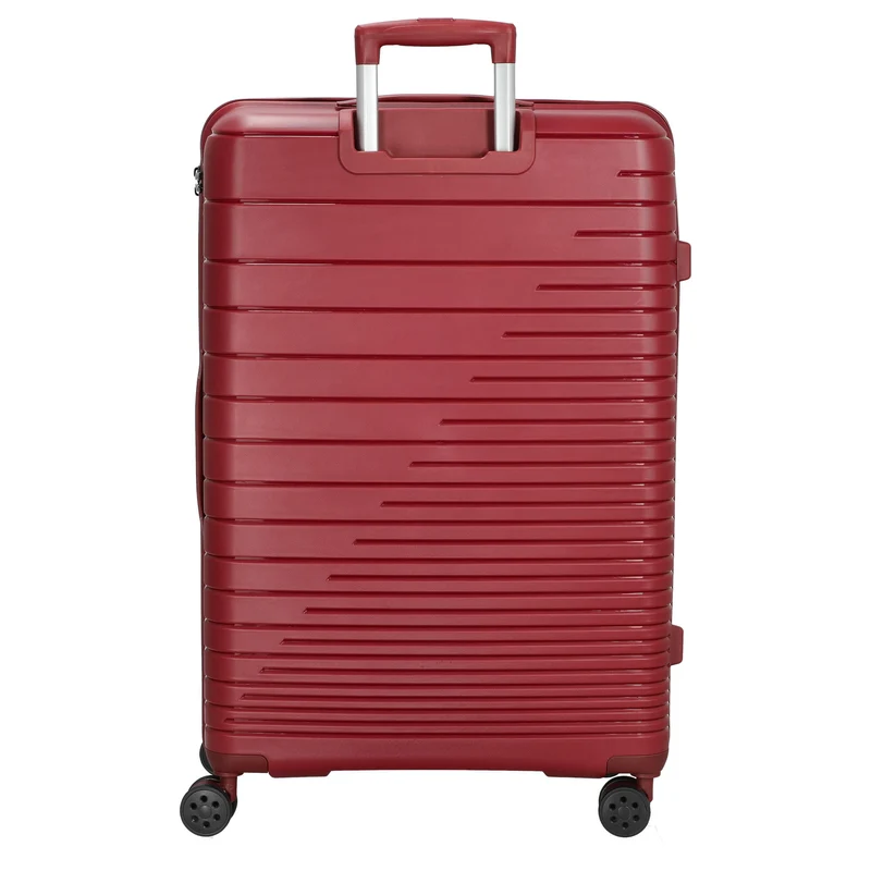 D&N Travel Line 4600 - Trolley-Set, 3tlg. (wine red)