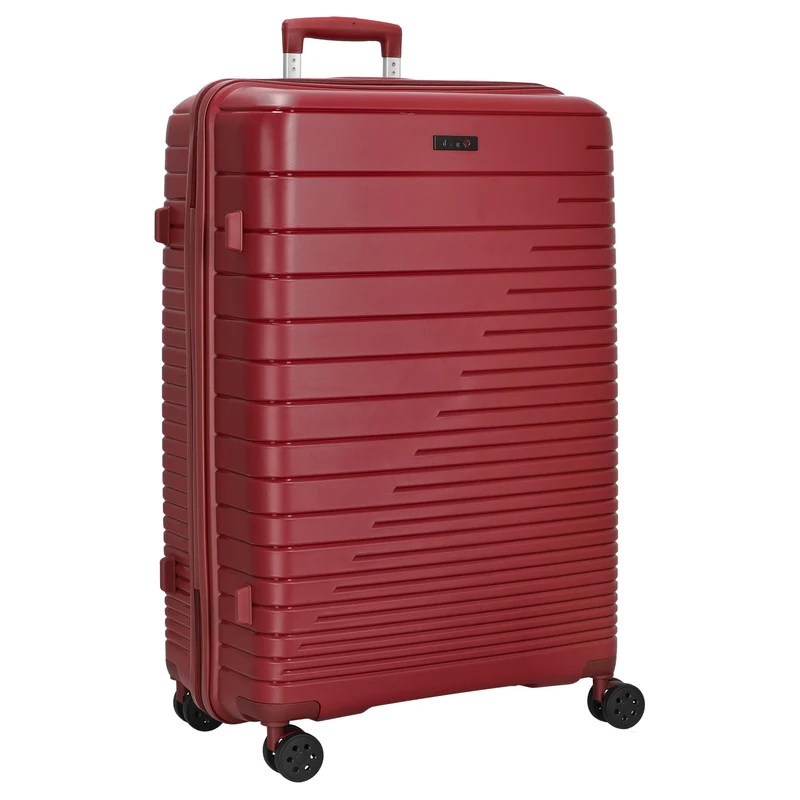 D&N Travel Line 4600 - Trolley-Set, 3tlg. (wine red)