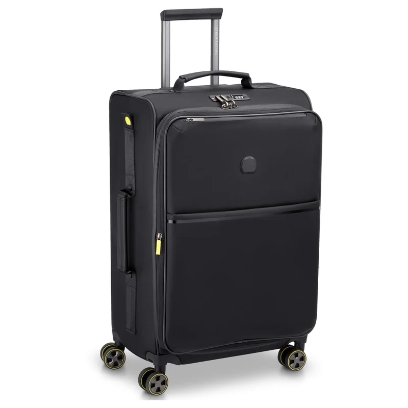 Delsey Paris Turenne Soft - 4-Rollen-Trolley 68 cm M erw. (schwarz)