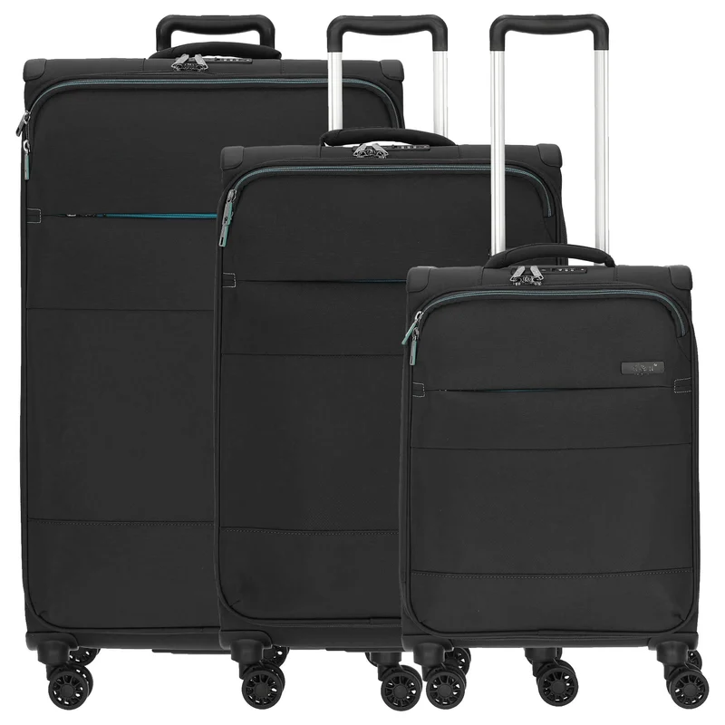 D&N Travel Line 9004 - Trolley-Set, 3tlg. (schwarz)