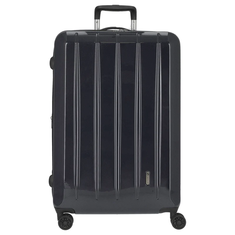 CHECK.IN London 2.0 - 4-Rollen-Trolley 75 cm (carbon blau)