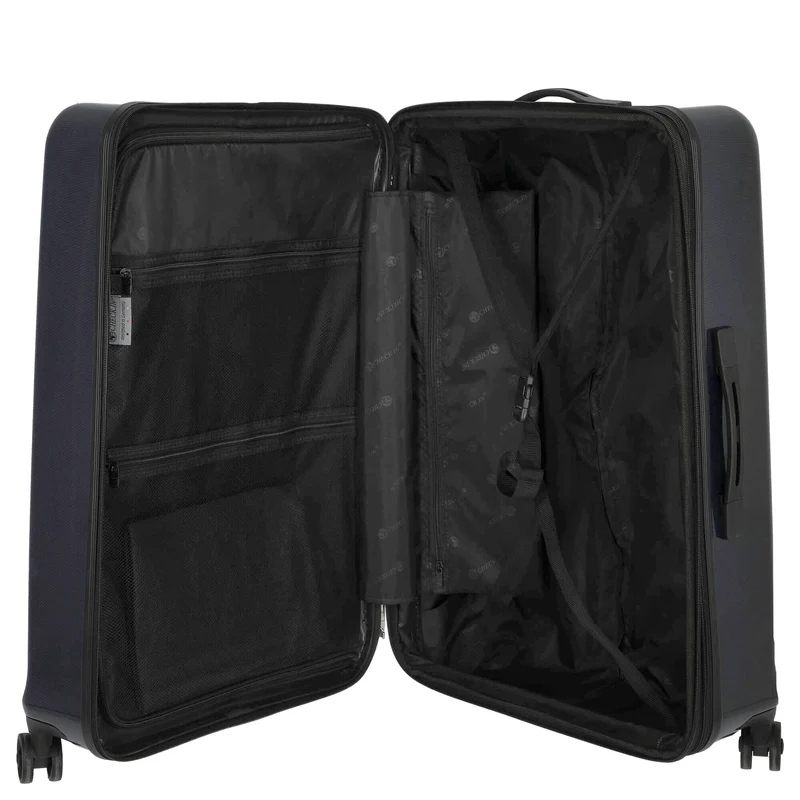 CHECK.IN London 2.0 - 4-Rollen-Trolley 75 cm (carbon blau)