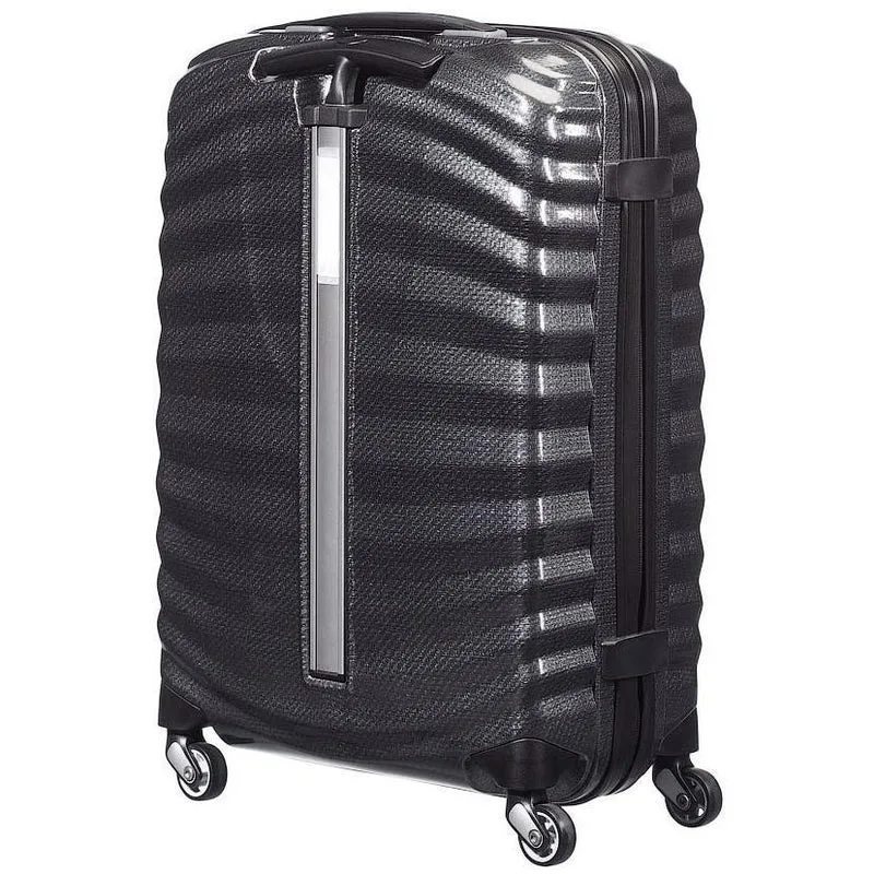 Samsonite Lite-Shock - 4-Rollen-Kabinentrolley S 55 cm (black)