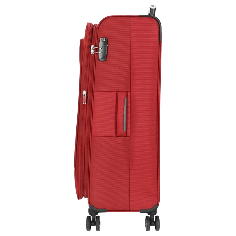 D&N Travel Line 6404 - 4-Rollen-Trolley L 78 cm (bordeaux)