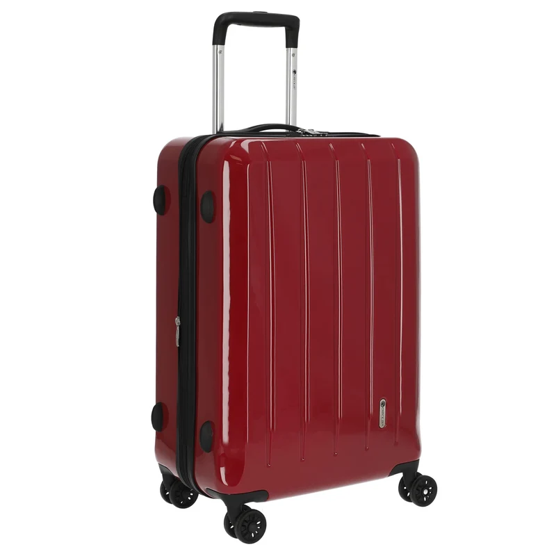 CHECK.IN London 2.0 - 4-Rollen-Trolley 67 cm (beere)