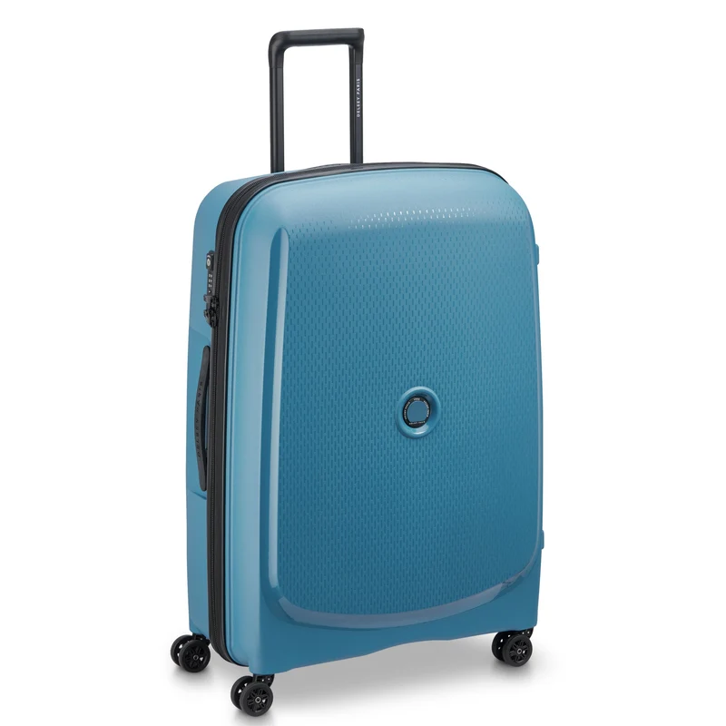 Delsey Paris Belmont Plus - 4-Rollen-Trolley recycelt 76 cm (zink blau)