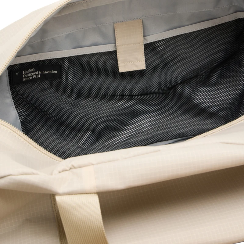 Haglöfs Tight Duffle 50 - Reisetasche 55 cm (chalk beige/true black)
