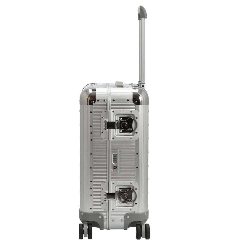 FPM Milano Bank S aluminum Spinner 55 M - 4-Rollen-Kabinentrolley 53 cm (moonlight silver)