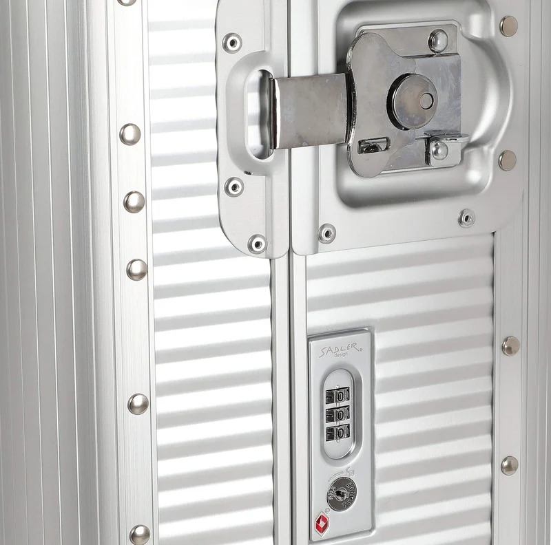 FPM Milano Bank S aluminum Spinner 55 M - 4-Rollen-Kabinentrolley 53 cm (moonlight silver)