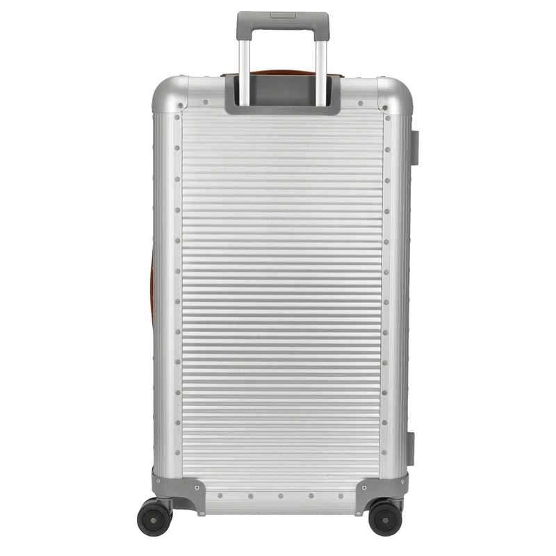FPM Milano Bank aluminum Trunk on Wheels - 4-Rollen-Trolley 75,5 cm (moonlight silver)