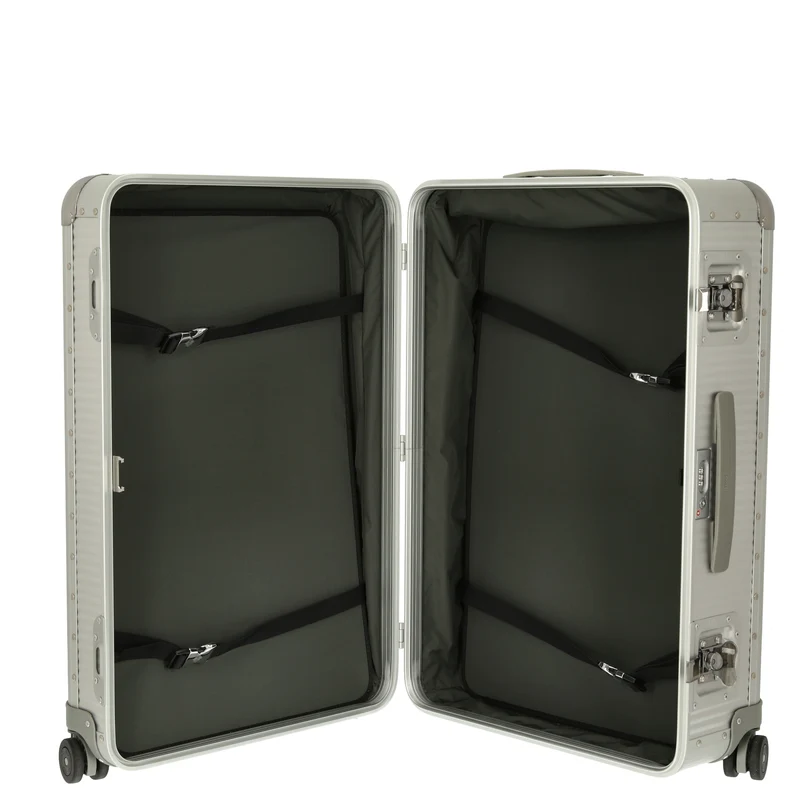 FPM Milano Bank S aluminum Spinner 76 - 4-Rollen-Trolley 75 cm (moonlight silver)