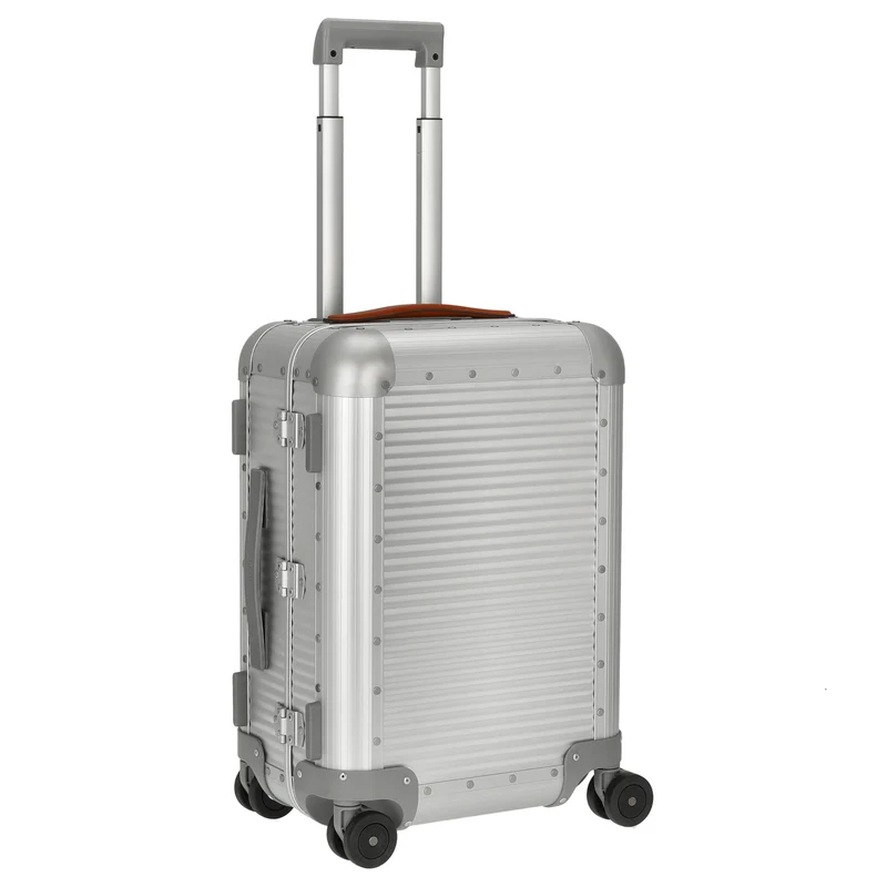 FPM Milano Bank aluminum Spinner 53 - 4-Rollen-Kabinentrolley 53/25 cm (moonlight silver)