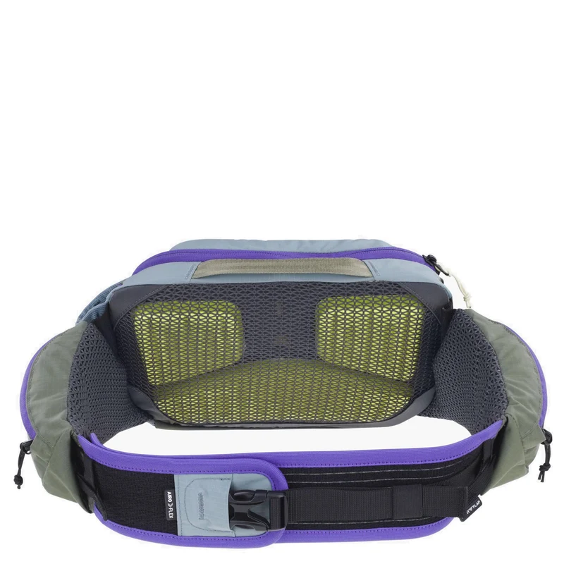Evoc Hip Pack 3 - Gürteltasche 28 cm (steel/violet/dark olive)