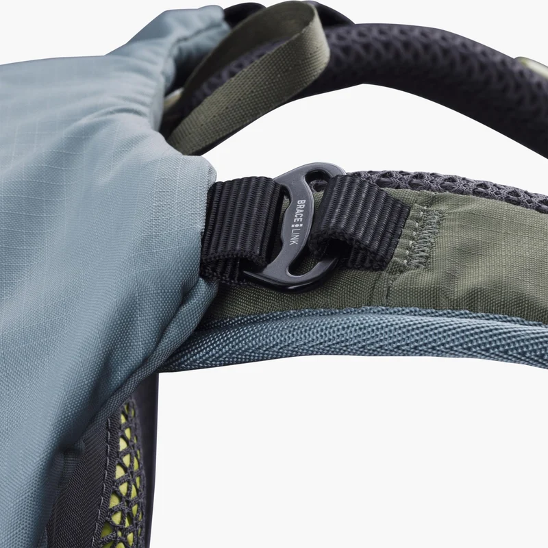 Evoc Stage 6 + Hydrationsblase 2 - Fahrradrucksack 42 cm (steel/violet/dark olive)