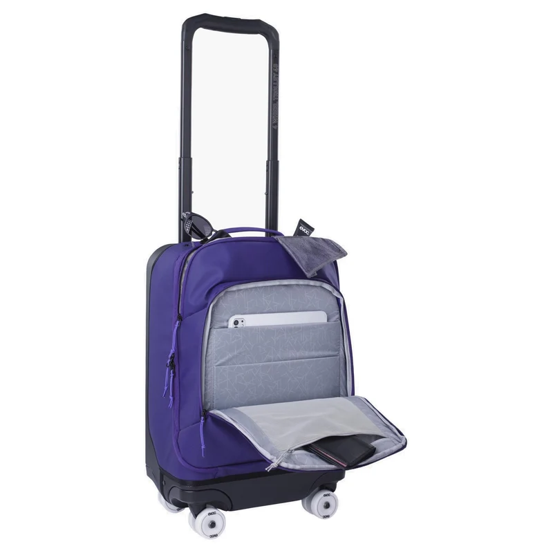 Evoc 4-Wheel Trolley 40 - 4-Rollen-Kabinentrolley S 56 cm (violet-black)