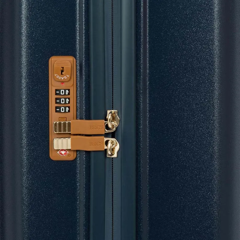 Brics Amalfi - 4-Rollen-Kabinentrolley S 55 cm (blue)