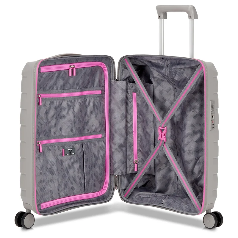 Roncato Skyline 2.0 Neon - 4-Rollen-Kabinentrolley S 55 cm (grey)