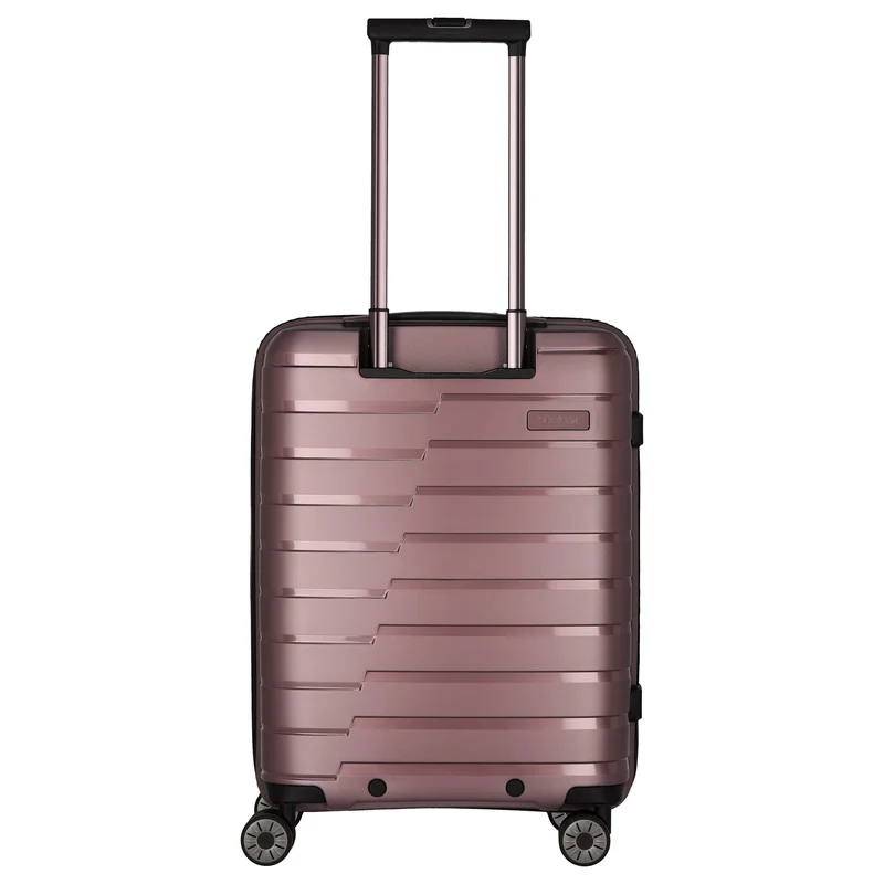 Travelite Air Base - 4-Rollen-Kabinentrolley mit Vortasche S 55 cm (flieder)