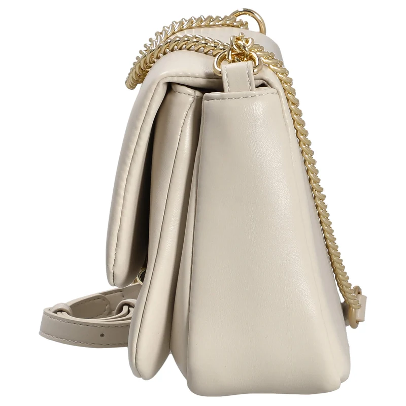Seidenfelt Lesja - Umhängetasche 27 cm (oat milk/gold)